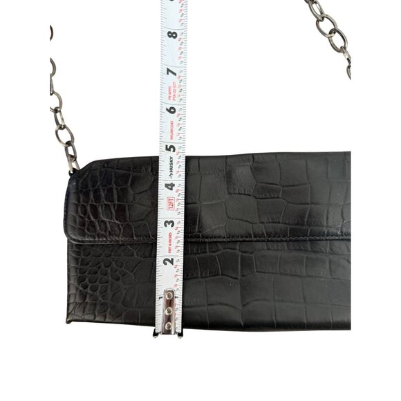 ARDEN B Vintage y2k Black Leather Mini Shoulder Bag - Picture 6 of 8